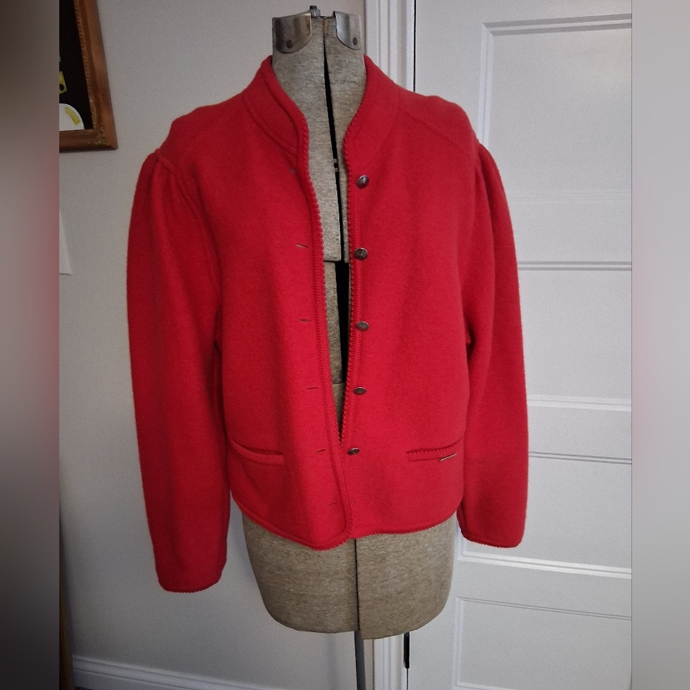 Vintage GEIGER 100% Wool Made In AUSTRALIA JACKET S/M